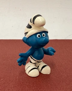 Schleich 1960s ☆ Smurfs ☆ Jail / Prisoner Smurf #20010  Figure - Imagen 1 de 4