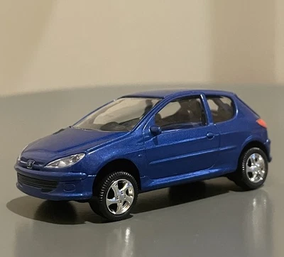 Modellauto Norev Peugeot 206 3 inches 1/64 1:64 Auto Metall IN Top Zustand - Bild 1 von 4