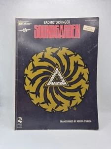 Soundgarden Badmotorfinger Tab Book Tablature Paperback Cherry Lane - Picture 1 of 2