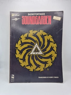 Soundgarden Badmotorfinger Tab Book Tablature Paperback Cherry Lane - Image 1 of 2