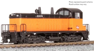 BROADWAY LIMITED 9306 N SCALE EMD NW2 Switcher MILW 668  Paragon4 Sound/DC/DCC - Picture 1 of 1