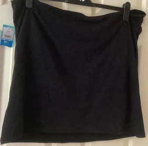 HOLIDAY SHOP (MATALAN) Black boob tube top size XXL - Built in Bra - BNWT - Picture 1 of 12