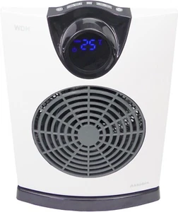 Ventilador calefactor Aktobis, calentador de baño, calentador eléctrico WDH-E20 (2 kW) - con indicador LED - Imagen 1 de 7