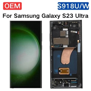 OEM AMOLED für Samsung Galaxy S23 Ultra S918U/W Display Bildschirm Grün Ersatz - Bild 1 von 8