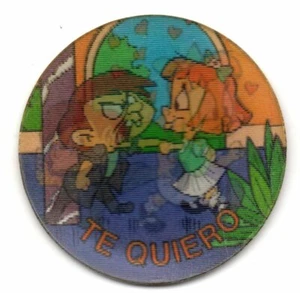 TE QUIERO #126 MAGICTAZO TINY TOON 1994 MAGIC TAZO MATUTANO DAÑADO MUY ALABEADO - Picture 1 of 2