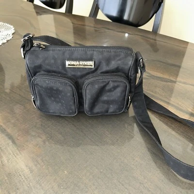 Linda bolsa de ombro autêntica tamanho M por SONIA RYKIEL. - Imagem 1 de 4