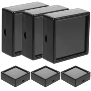 6 Stück Klar Deckel Pin Display Box Edelstein Vitrine Schmuck Display Box - Bild 1 von 6