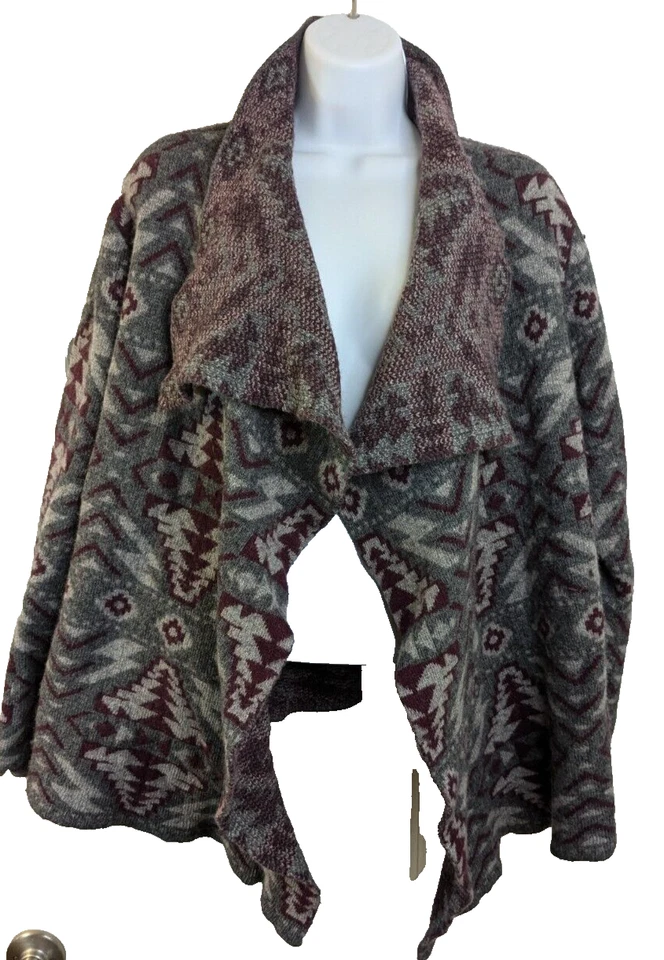 Cabela's, Women's, Open Cardigan, Native American Pattern, Size 2XL - Image 1 of 3