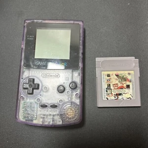 Sistema portátil Nintendo Game Boy color - púrpura atómico con juego probado ver video - Imagen 1 de 7