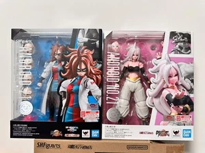 Bandai S.H.Figuarts Android 21 Lab Coat & Android 21 Set Dragon Ball Figura Juguete - Imagen 1 de 10