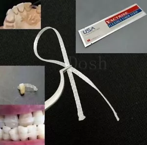 1 pezzo striscia di fibra flessibile composita dentale fibra di vetro stecca nastro nastro - Foto 1 di 4