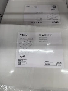 IKEA STUK Box mit Fächern weiß 13 1/2x20x7" 704.744.44 - Bild 1 von 2