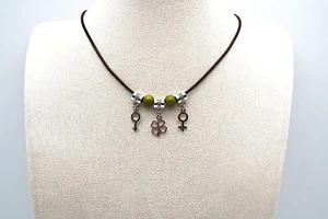 Venus Mars Lifestyle Statement Glück Mann Frau Kleeblatt Paar Sylvester Neujahr - Picture 1 of 7