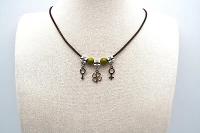 Venus Mars Lifestyle Statement Glück Mann Frau Kleeblatt Paar Sylvester Neujahr - Bild 1 von 4