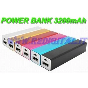 BATTERIA 3200mah EMERGENZA POWERBANK RICARICA CELLULARE SMARTPHONE TELEFONO   - Picture 1 of 1