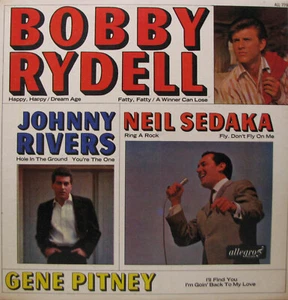 BOBBY RYDELL / JOHNNY RIVERS / NEIL SEDAKA / GENE PITNEY  LP   SirH70 - Imagen 1 de 3