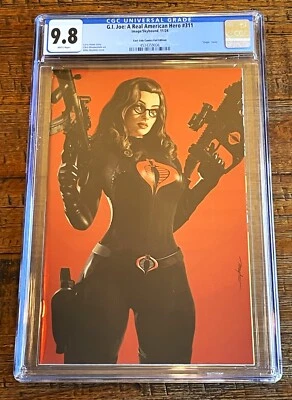 G.I. JOE A REAL AMERICAN HERO #311 CGC 9.8 MAYHEW MEGACON БАРОНЕССА ФОЛЬГА ВАРИАНТ - Изображение 1 из 2