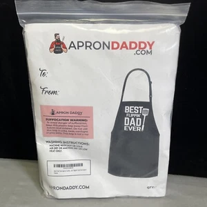 Lustige Schürze Geschenk für Papa Bester Flippin Papa aller Zeiten Vatertagsgeschenk für Männer - Bild 1 von 4