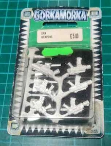 Gorkamorka Ork Weapons Bits Multi-List Orks Sluggas Shootas Metal Spares New OOP - Picture 1 of 29