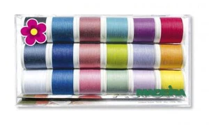 Madeira Garnbox Aerofil Allesnäher (18 Farben / 400 m) gefüllt - Bild 1 von 1