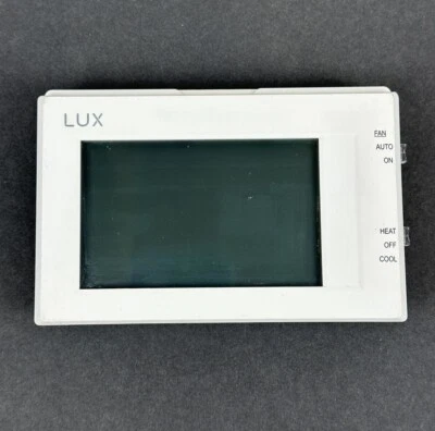 Lux TX9600TS Touchscreen Programmable Thermostat - White - Image 1 of 4