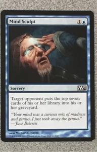 MTG - MIND SCULPT 1X- CORE SET 2013 - COMMON - SORCERY - NM - Picture 1 of 2