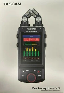 Tascam - Portacapture - X8 6-Input/8-Track Handheld Adaptive Multitrack Recorder - Picture 1 of 10
