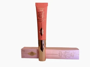 CHARLOTTE TILBURY MATTE BEAUTY BLUSH WAND - PILLOW TALK PEACH POP (Full Size) - Picture 1 of 1