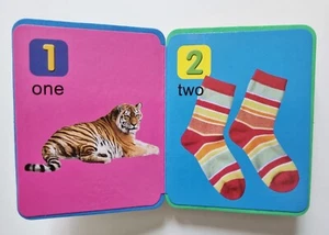 Number Practice Book Count Beginner Preschool Child Small Carry 1 2 3 Pocket 5" - Picture 1 of 11