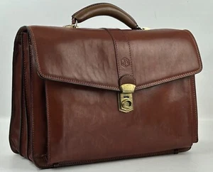 Maletín ejecutivo de cuero vintage VALENTINA IN PELL para abogados para hombre - Imagen 1 de 11