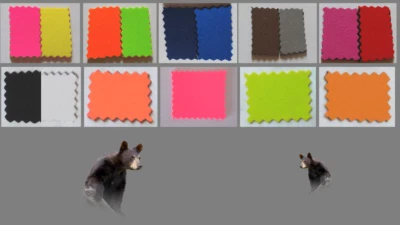 Neopren Meterware neue Farben zum bisherigen Angebot zweifarbig kaschiert - Bild 1 von 2