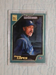 Davey Lopes Buy-back auto 32/67. Topps Originals Certified Autograph 342 - Picture 1 of 3
