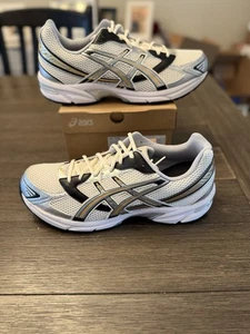 Size 14 - ASICS Gel 1130 Cream Black Silver - Picture 1 of 9