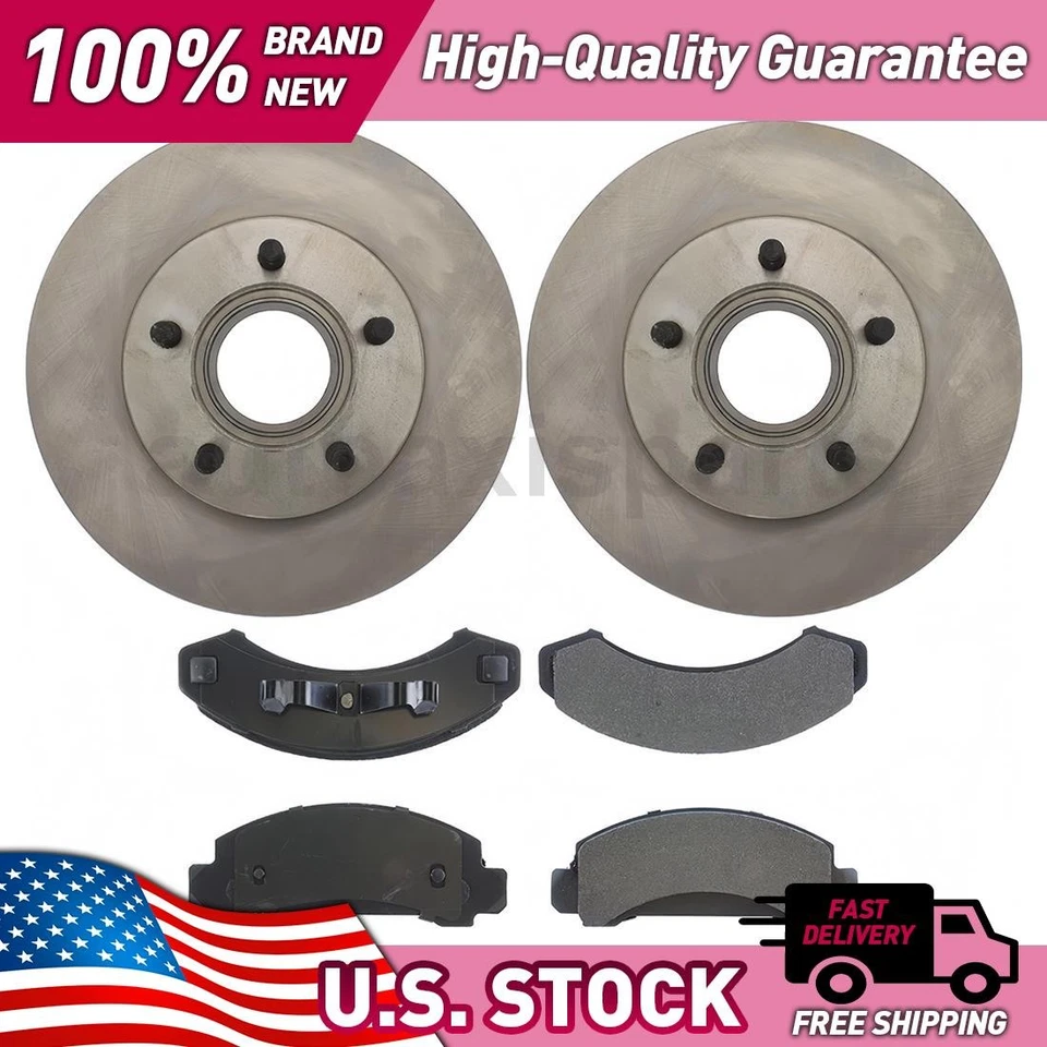 Kit de actualización de freno de disco de piezas delanteras centradas para Ford Bronco II 1984-1990 Foto 1 de 1