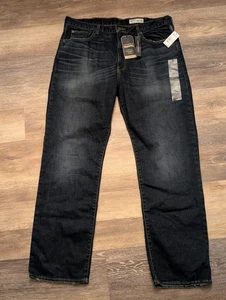 Cremieux Jeans Herren 40 W 32 L Dark Straight Stretch Denim Premium Neu mit Etikett - Bild 1 von 14