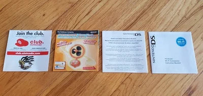 Pokemon Versión Platino Nintendo DS 3DS Club Nintendo Rotom Insertos - SIN Manual Foto 1 de 4