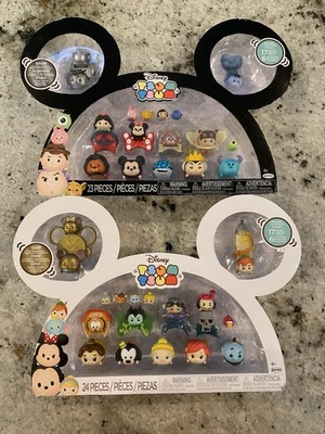 Disney Tsum Tsum 23 и 24 изделия 2 комплекта как новые, так и эксклюзивные золотые и серебряные фигурки - Изображение 1 из 3