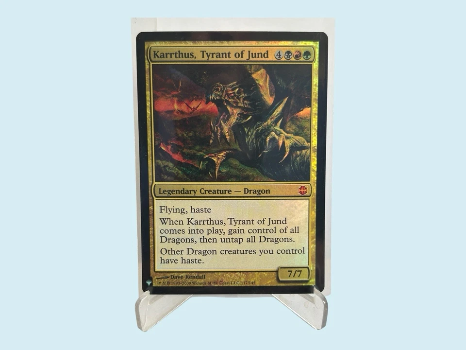 Foil Karrthus, Tyrant of Jund, Mystery Booster, NM, Magic the Gathering MTG - Image 1 of 1