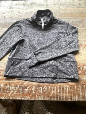 Lululemon Ready to Rulu fleece pullover jacket, size small, gray - Imagem 1 de 4
