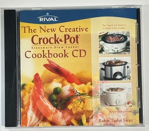 RIVAL: New Creative Crock Pot Cookbook Windows PC CD-Rom - Robin Taylor Swatt - Imagen 1 de 5