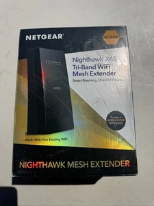 Netgear Nighthawk X6S AC3000 EX8000 Tri-Band Wifi Extender Access Point TESTED - Foto 1 di 9