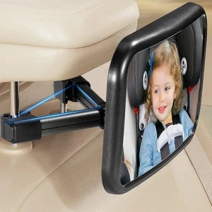 Miroir de voiture pour bébé vinabo, version améliorée pour bébé avec clip de cro - Afbeelding 1 van 1