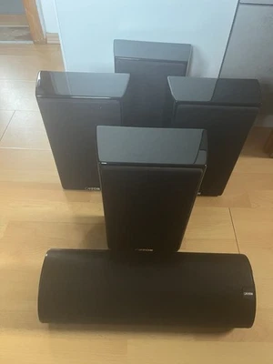 4 Canton Vento 816.2 On Wall Lautsprecher Highgloss + Canton Center Top Zustand - Bild 1 von 4