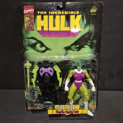 Экшн-фигурка She Hulk The Incredible Hulk Marvel Comics 1996 Toy Biz НОВАЯ MOSC - Изображение 1 из 2