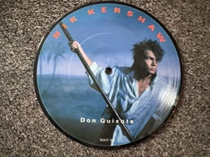 Nik Kershaw Don Quixote Rare Picture Disc 7" Vinyl Single 1985 Synth Pop - Picture 1 of 3