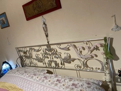 letto matrimoniale bagnato in argento - Immagine 1 di 4