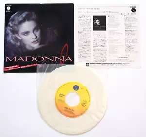 MADONNA Live To Tell  White Vinyl Single Sire Records  7""  JAPAN - Picture 1 of 10
