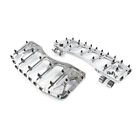 Foot Pegs Floorboards Pedal For Harley Softail Touring Road Glide Trike Chrome