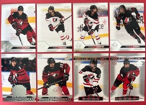 2022 UPPER DECK TEAM CANADA WORLD JUNIORS YOU PICK LIST 1-150 FREE COMBINED SHIP