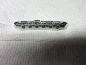Vintage Late 1980's Gibson Chrome Nashville Bridge Les Paul SG Made In Germany - Picture 1 of 7